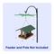 Show in main carousel: Sparrow-B-Gone! Rectangular/Platform Feeders Bird Feeder Accessory, Green, Large slide 2 of 4