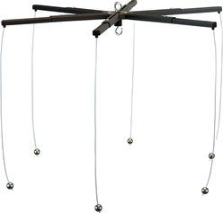 Sparrow-B-Gone! Rectangular/Platform Feeders Bird Feeder Accessory, Black, Large