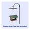 Show in main carousel: Sparrow-B-Gone! Rectangular/Platform Feeders Bird Feeder Accessory, Black, Small/Medium slide 2 of 5