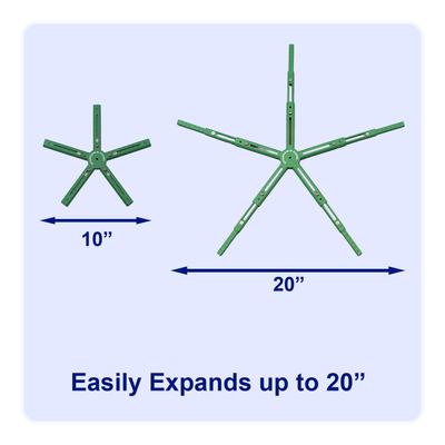 Show full view: Sparrow-B-Gone! Tube Feeders Bird Feeder Accessory, Green slide 3 of 5