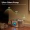 Show in main carousel: HINTON Indoor Automatic Water Dispenser & Ultra Quiet Pump Stainless Steel Dog & Cat Water Fountain with Multi-Stage Filtration & Water Level Window, Silver, 3.2-L slide 2 of 8