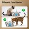 Show in main carousel: HINTON Automatic Hydration Dispenser & Ultra Quiet Pump Stainless Steel Dog & Cat Water Fountain with Multi-Stage Filtration, Water Tap Nozzle & Water Level Window, Silver, 3.2-L slide 4 of 8
