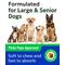 Show in main carousel: Bark&Spark Advanced Glucosamine Chondroitin Chews Hip & Joint with Omega 3 & Fish Oil Supplement for Senior Dogs, 120 count slide 10 of 11