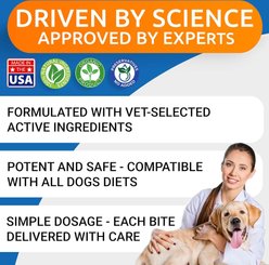 Bark&Spark Advanced Allergy Relief & Itch Relief with Omega 3 & Fish Oil with Probiotics Chew Supplement, 120 count slide 2 of 8