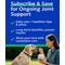 Show in main carousel: Bark&Spark Advanced Glucosamine Chondroitin Chews Hip & Joint with Omega 3 & Fish Oil Supplement for Senior Dogs, 120 count slide 8 of 11