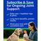 Show in main carousel: Bark&Spark Glucosamine Chondroitin Hip & Joint with Omegas 3 & Fish Oil Advanced Mobility Chew Supplement for Dogs, 180 count slide 8 of 9