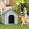 Show in main carousel: KAMABOKO Indoor & Outdoor Dog House, Large, Grey slide 8 of 9