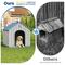 Show in main carousel: KAMABOKO Indoor & Outdoor Dog House, Large, Grey slide 7 of 9