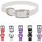 Show in main carousel: Tailr Premium BioThane Dog Collar, White, Large: 15 to 18-in neck, 3/4-in wide slide 1 of 9