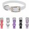 Show in main carousel: Tailr Premium BioThane Dog Collar, White, Medium: 12 to 15-in neck, 5/8-in wide slide 1 of 9