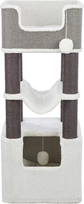 Show full view: TRIXIE Lucano 43.5-in Plush Cat Tree, Cream/Gray slide 6 of 9