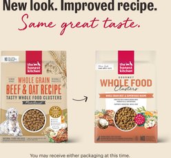 The Honest Kitchen Human Grade Grain-Free Beef Whole Food Clusters Dry Dog Food, 5-lb bag slide 2 of 9