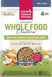 The Honest Kitchen Whole Food Clusters Chicken Recipe Dry Food + Butcher Block Pate Turkey & Autumn Veggies Pate Wet Dog Food slide 2 of 9