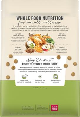 Show full view: The Honest Kitchen Human Grade Food Clusters Whole Grain Chicken & Oat Recipe Dog Food, 5-lb bag slide 3 of 12