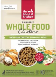 The Honest Kitchen Human Grade Food Clusters Whole Grain Chicken & Oat Recipe Dog Food, 1-lb bag
