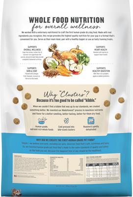 Show full view: The Honest Kitchen Human Grade Grain-Free Turkey Whole Food Clusters Dry Dog Food, 20-lb bag slide 3 of 13