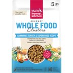 The Honest Kitchen Human Grade Grain-Free Turkey Whole Food Clusters Dry Dog Food, 5-lb bag