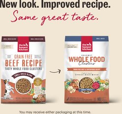 The Honest Kitchen Human Grade Whole Food Clusters Small Breed Grain-Free Beef Dry Dog Food, 10-lb bag slide 2 of 9