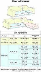 FunnyFuzzy Herringbone Chenille Dog Couch Cover, Lake Blue, 35.4 x 82.7-in slide 2 of 7