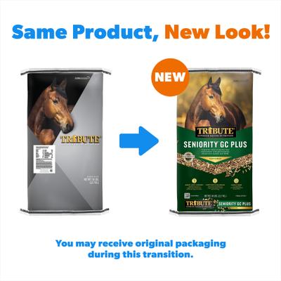 Show full view: Tribute Equine Nutrition Seniority GC Plus Horse Feed, 50-lb bag slide 2 of 8