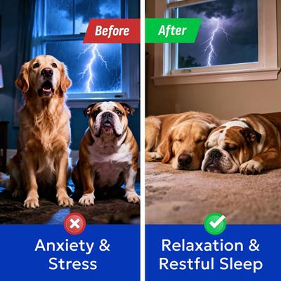 Show full view: Bark&Spark Calming Melatonin Stress Anxiety Relief & Sleep Aid Chew Supplement for Dogs, 120 count slide 8 of 10