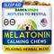 Show in main carousel: Bark&Spark Calming Melatonin Stress Anxiety Relief & Sleep Aid Chew Supplement for Dogs, 120 count slide 1 of 10
