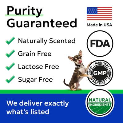 Show full view: Bark&Spark Pumpkin Powdered Fiber & Stool Softener Diarrhea & Constipation Supplement for Dogs, 8.1-oz bag slide 6 of 11