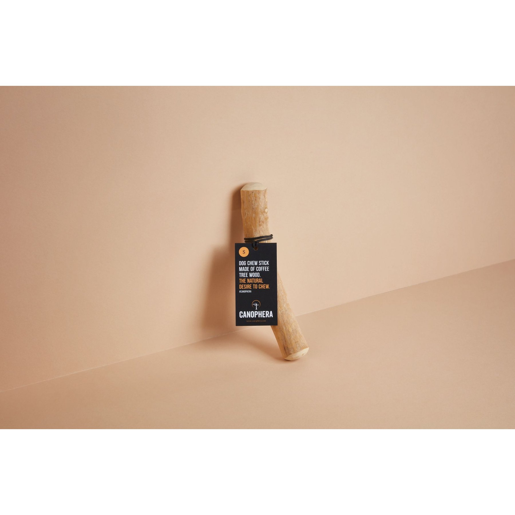 Canophera Coffee Wood Tough Chew Dog Toy, Small