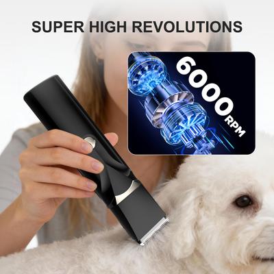 Show full view: INVNEHO All-in-One Body, Face, Nail Care Dog & Cat Clipper Grooming Kit slide 7 of 9