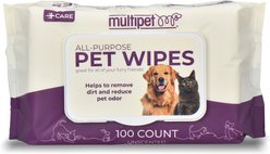 Multipet Groom Genie All-Purpose Dog Wipes, 100 count