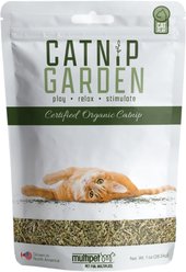 Multipet Catnip Garden Organic Catnip, 1.0-oz bag