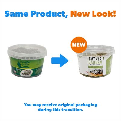 Show full view: Multipet Catnip Garden Catnip Tub, 1.5-oz tub slide 3 of 4