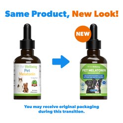 Pet Wellbeing Pet Melatonin Bacon Flavored Liquid Calming Supplement for Dogs, 2-oz bottle slide 2 of 9