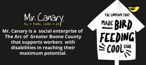 Show full view: Mr. Canary Co. Pair of Socks Finch Sock Feeders, Green, 12-oz, 2 count slide 3 of 10