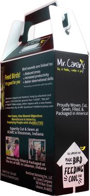 Show full view: Mr. Canary Co. Pair of Socks Finch Sock Feeders, Green, 12-oz, 2 count slide 5 of 10