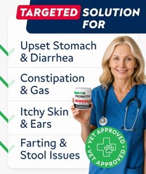 StrellaLab Probiotics & Digestive Enzymes Fiber & Digestion & Gut Health Chew Supplement for Dogs, 120 count slide 2 of 7