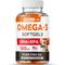 Show in main carousel: StrellaLab Omega 3 Fish Oil Pills & Skin & Coat Supports Joints Brain Heart & Overall Health Supplement for Dogs, 180 count slide 1 of 8