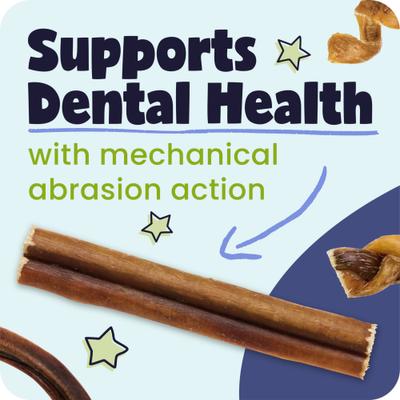 Show full view: Pawstruck Natural 4-in Bully Stick Rings Dog Chew Treats, 10 count slide 6 of 11