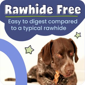 Pawstruck Straight Bully Sticks Dog Treats, 1-lb bag, 8-12 in