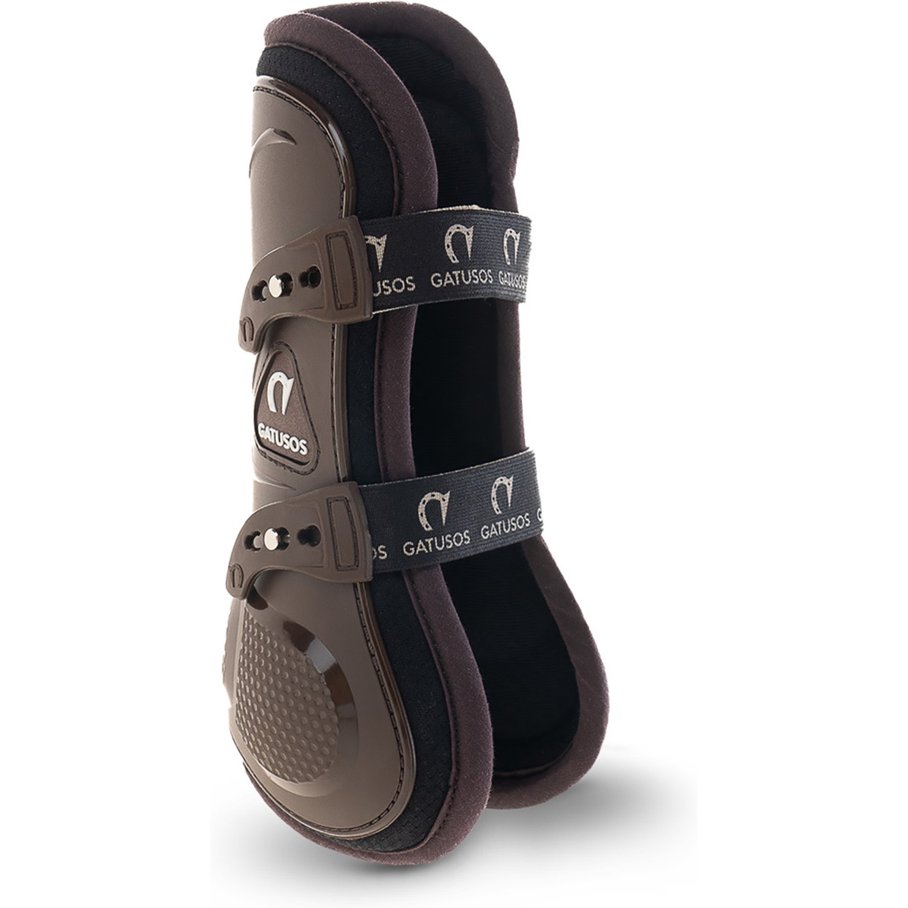 Gatusos by ThinLine Pegasus Professional Front Jump Horse Boots, Brown, Large