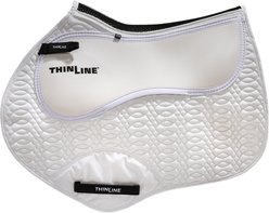 ThinLine Euro Jump Horse Saddle Pad, White