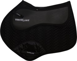 ThinLine Euro Jump Horse Saddle Pad, Black slide 1 of 5