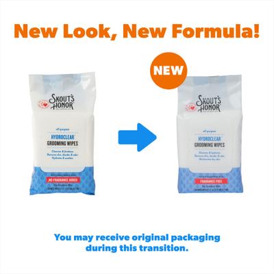 Show full view: Skout's Honor HydroClear Dog & Cat Grooming Wipes, Fragrance-Free, 100 count slide 3 of 6