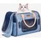 Show in main carousel: Petsfit Deluxe Bag Dog & Cat Carrier, Denim Blue, 17.3 x 11 x 12.2-in slide 5 of 11