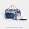 Show in main carousel: Petsfit Deluxe Bag Dog & Cat Carrier, Denim Blue, 17.3 x 11 x 12.2-in slide 6 of 11