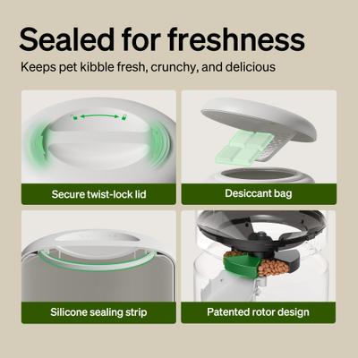 Show full view: Petlibro Granary WIFI 2.4g & 5G Automatic Two Cat & Dog Feeder slide 6 of 11