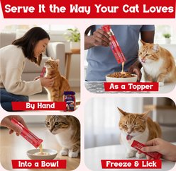 Beefeaters Lickables Grain-Free Chicken Flavor Lickable Cat Treats, 0.53-oz tube, 36 count slide 2 of 7