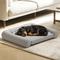 Show in main carousel: Caghash Egg Crate Foam Orthopedic Bolstered Sofa Dog Couch Bed with Removable Cover, Grey, Small: 22 x 22 x 2-in slide 6 of 8