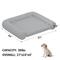 Show in main carousel: Caghash Egg Crate Foam Orthopedic Bolstered Sofa Dog Couch Bed with Removable Cover, Grey, Small: 22 x 22 x 2-in slide 5 of 8