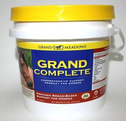 Grand Meadows Grand Complete Comprehensive Support Powder Horse Supplement, 5-lb tub